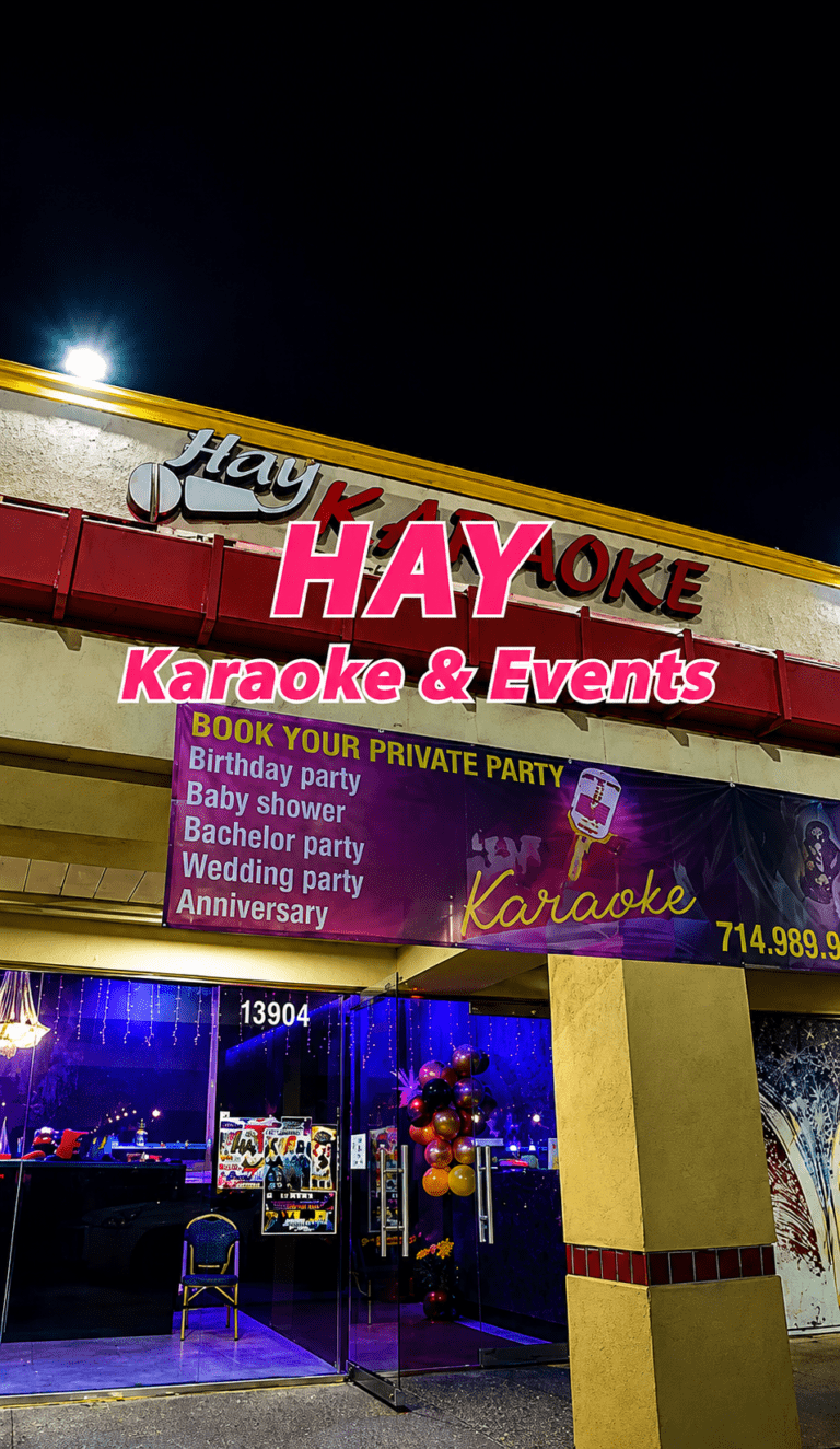 Karaoke Room With LED Lighting